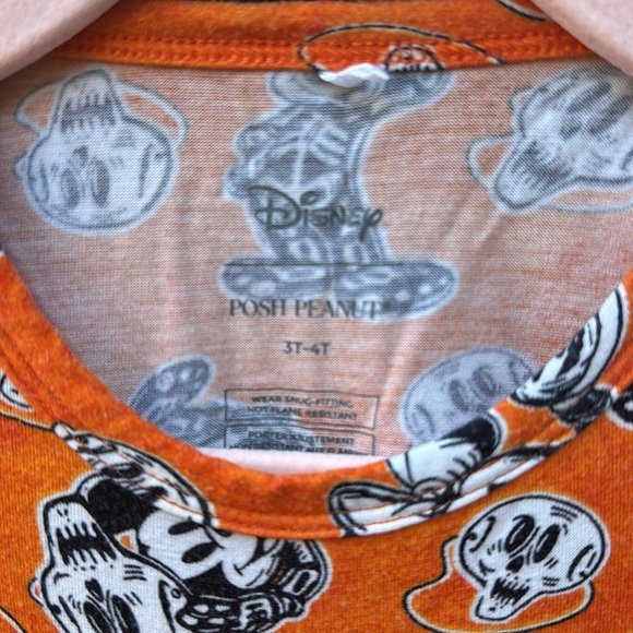Posh Peanut Disney Mickey Halloween Long Sleeve Pajamas - Picture 14 of 17
